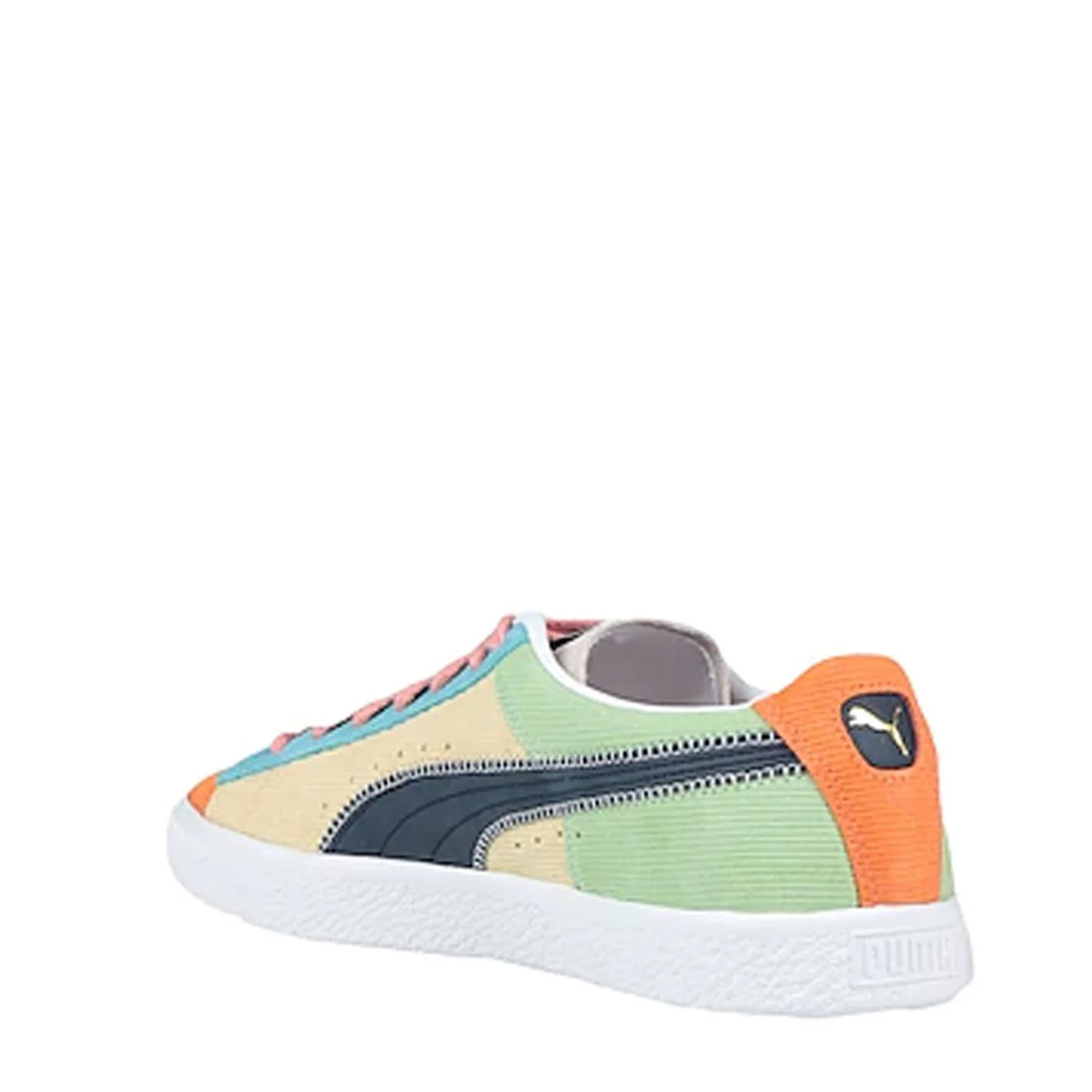 Puma Suede VTG Blocked Trainers Anise Flower / Parisian Night / Puma White - Image 3